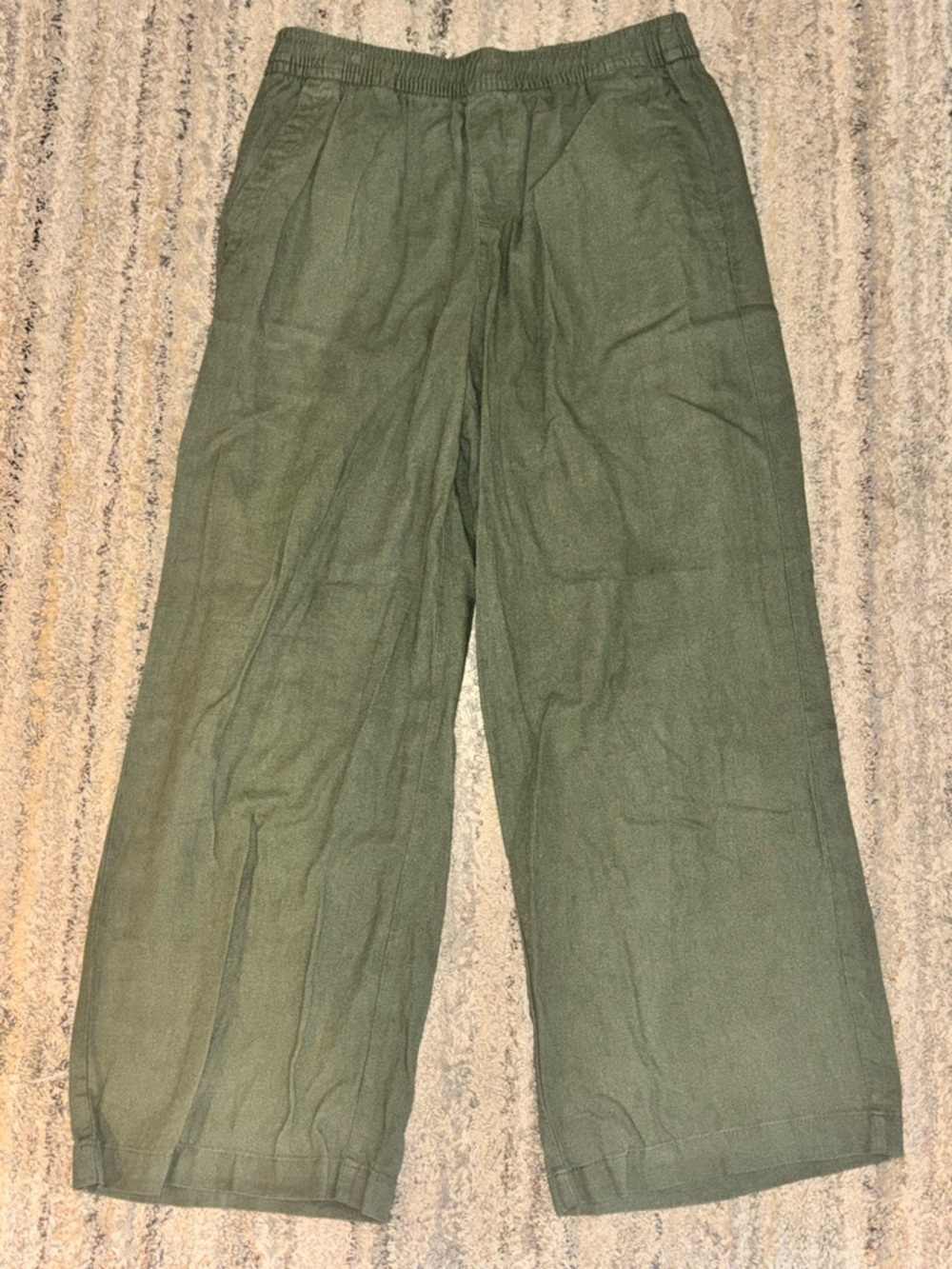 Old Navy Flowy Linen Pants